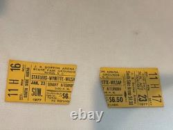 1977 Elvis Concert Ticket + Country Music Stubs Vintage Wallet NC Estate Lot