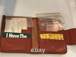 1977 Elvis Concert Ticket + Country Music Stubs Vintage Wallet NC Estate Lot