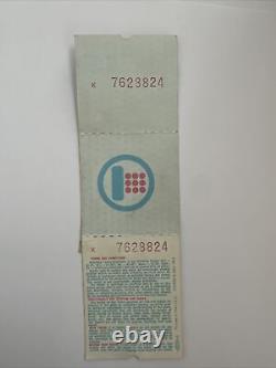 1977 KISS MSG NYC 12/15/77 Concert Ticket Stub