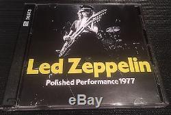 1977 Led Zeppelin Concert Ticket Stub Tampa Florida With Audio CD From Show