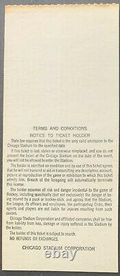 1977 Led Zeppelin Concert Ticket Stub Chicago Stadium Jimmy Page Canceled Midway