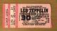 1977 Led Zeppelin Detroit Pontiac Silverdome Concert Ticket Stub Robert Plant