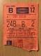 1977 Led Zeppelin Madison Square Garden New York City 6/10 Concert Ticket Stub