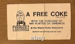 1977 Led Zeppelin Washington DC Concert Ticket Stub & Vintage Patch Robert Plant