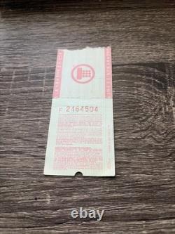 1979 The Clash Concert Ticket Stub Palladium NY London Calling Cover photo night
