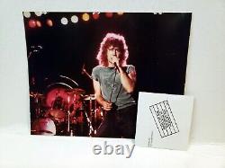 1980 Led Zeppelin Concert'80 TICKET STUB + LIVE PHOTO Mannheim Germany RARE