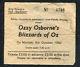 1980 Ozzy Blizzard Of Ozz Concert Ticket Stub Randy Rhoads Bob Daisley Blackburn