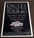 1980 The Eagles & Jimmy Buffett Concert Tour Poster Ticket Stub Flyer Tampa Fl