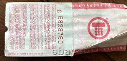 1980 THE RAMONES CONCERT TICKET STUB Hollywood Palladium