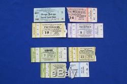 1980's Concert Ticket Stubs lot of 8 Pretenders Oingo Boingo UB40 Blasters