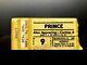 1981 Prince / Curtiss A / U2 Concert Ticket Stub Rear Shows U2 Show For April 9