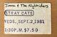 1981 Stray Cats Roxy Hollywood Concert Ticket Stub Very First Show Ever Setzer