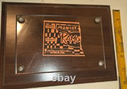 1981 The Ramones CONCERT TICKET STUB second chance ANN ARBOR MICHIGAN OCT 5