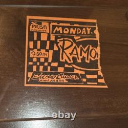 1981 The Ramones CONCERT TICKET STUB second chance ANN ARBOR MICHIGAN OCT 5