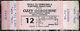 1981 Unused Ozzy Motörhead Paramount Seattle Concert Ticket Stub Randy Rhoads