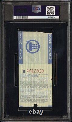 1982 The Band Abc Makes Us Debut Concert Tour Ticket Stub 12/19/82 Pop 1 Psa