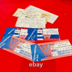 1983 2008 Genesis & Phil Collins Montreal Concert Ticket Stub Lot of 9