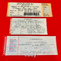 1983 2008 Genesis & Phil Collins Montreal Concert Ticket Stub Lot of 9