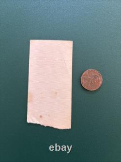 1984 Bruce Springsteen E Street band ticket stub No Steven Van Zandt Lofgren