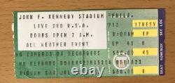 1985 Live Aid Philadelphia Concert Ticket Stub Madonna Led Zeppelin Bob Dylan 6
