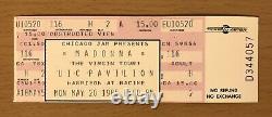 1985 Madonna Beastie Boys 5/20/85 Chicago Concert Ticket Stub Like A Virgin Tour