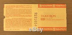 1985 Metallica / Wasp Armored Saint Cleveland Concert Ticket Stub Ride Lightning