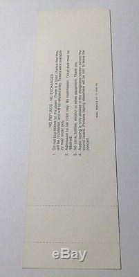 1985 New Years Eve Bill Graham The Grateful Dead Concert Ticket Vintage Stubs