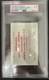 1986 Metallica Ticket Stub Cliff Burton Last Concert 9.26.86 Psa 2 Highest Pop