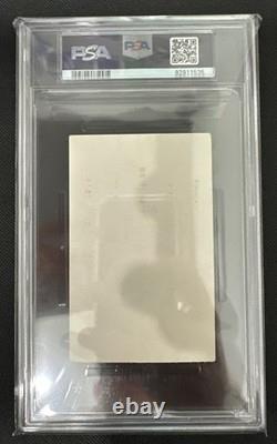 1986 Metallica Ticket Stub Cliff Burton Last Concert 9.26.86 PSA 2 Highest Pop