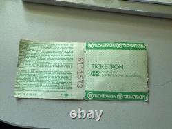 1986 OZZY OSBOURNE & METALLICA WITH CLIFF BURTON CONCERT TICKET STUB Cow Palace