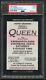 1986 Queen Concert Ticket Stub Freddie Mercury Last Show Psa 2 August 9, 1986 86