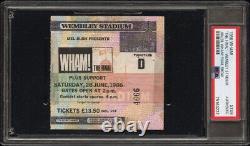 1986 Wham! Last Concert As Group The Final Ticket Stub George Michael Pop2 Psa