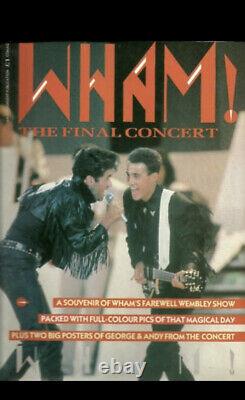 1986 Wham! Last Concert As Group The Final Ticket Stub George Michael Pop2 Psa