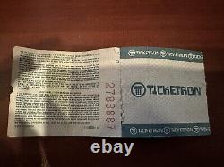 1987 Fleetwood Mac New Haven / Hartford Ct Concert Ticket Stub Christie Mcvie