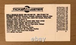 1988 Butthole Surfers / Nirvana Union Station Seattle Concert Ticket Stub Cobain
