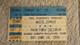 1990 White Zombie Concert Ticket Stub Saratoga Performing Arts Center