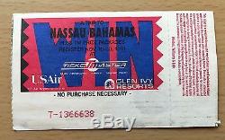 1991 Nirvana Pearl Jam Red Hot Chili Peppers Del Mar Concert Ticket Stub Cobain