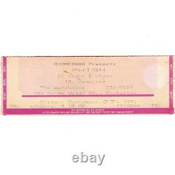 1991 PHISH Concert Ticket Stub ROCHESTER NY 9/27/91 THE WAREHOUSE TREY MIKE Rare