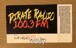 1991 Red Hot Chili Peppers Pearl Jam Nirvana Los Angeles Concert Ticket Stub 117