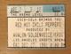 1991 Red Hot Chili Peppers Pearl Jam Nirvana Los Angeles Concert Ticket Stub 212