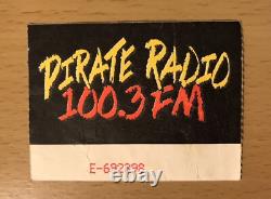 1991 Red Hot Chili Peppers Pearl Jam Nirvana Los Angeles Concert Ticket Stub 212