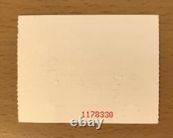 1991 Red Hot Chili Peppers / Pearl Jam / Nirvana Tempe Az. Concert Ticket Stub 2