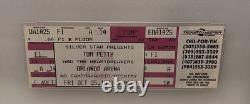 1991 Tom Petty Into The Great Wide Open Tour Concert Music Ticket Stub PSA 7