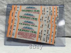 1993 GRATEFUL DEAD CONCERT TICKET STUBS SEP 8, 1993 With DEAD RED BOTTLE