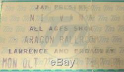 1993 Nirvana Chicago Concert Ticket Stub Kurt Cobain Dave Grohl In Utero Tour
