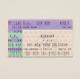 1993 Nirvana In Utero Tour Concert Ticket Stub New York Coliseum Kurt Cobain