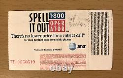 1993 Nirvana In Utero Tour New York City Concert Ticket Stub Kurt Cobain Grohl A