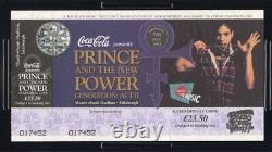 1993 Prince Act II Tour Concert Ticket Meadowbank Edinburgh Scotland PSA 8