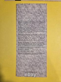 1994 Woodstock 94 Concert Ticket Stub Receipt Official Guide Coins Full Package