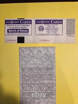 1994 Woodstock 94 Concert Ticket Stub Receipt Official Guide Coins Full Package